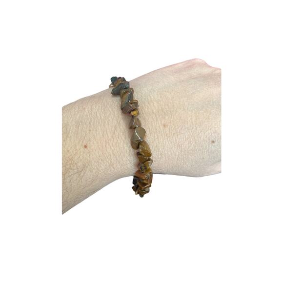 tigers eye bangle bracelet - Picture 1 of 4